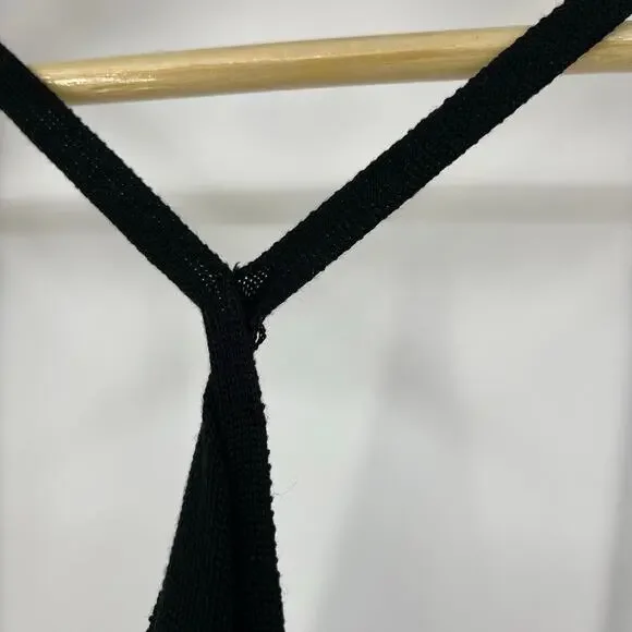 St AgniThe Knit Halter Dress in Black L